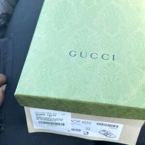 Selling Gucci Shoes for Little Boys ages 4/5 years old. Size  32 Size 1 in US